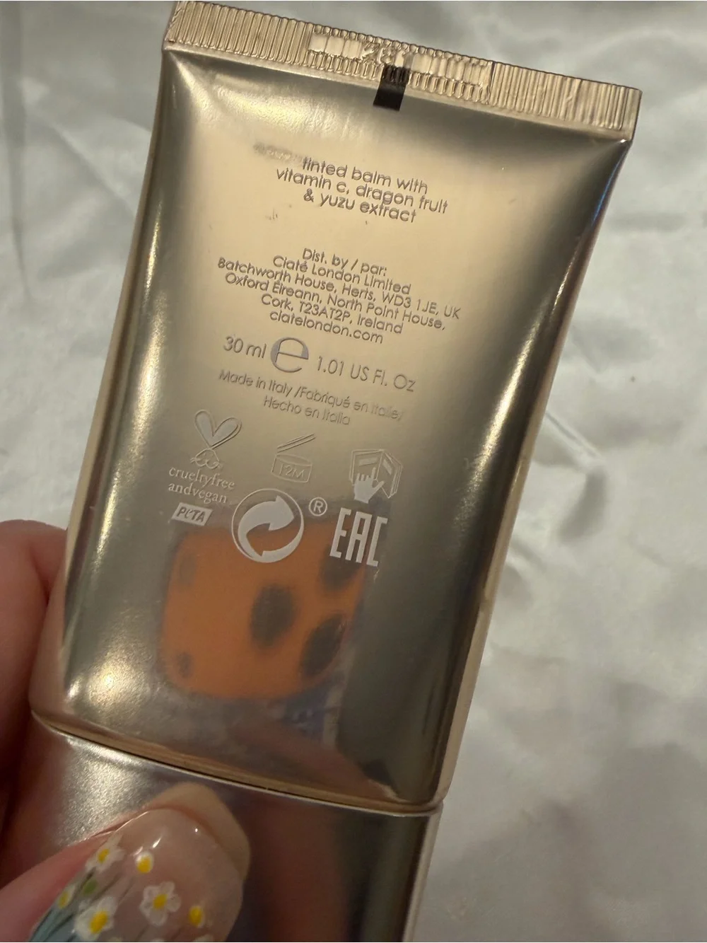Ciate London Dewy Skin Glass Glow Skin Tint 1.01 fl oz Shade 010 New Makeup
